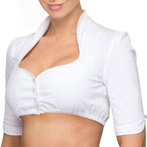 Bavarian-style dirndl blouse - Oktoberfest!